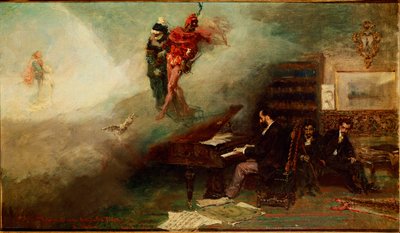 ファウストのファンタジー 作： Mariano Fortuny y Marsal