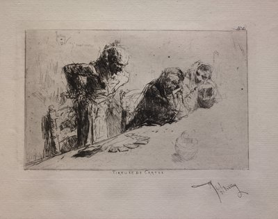 占い師 作： Mariano Fortuny y Marsal
