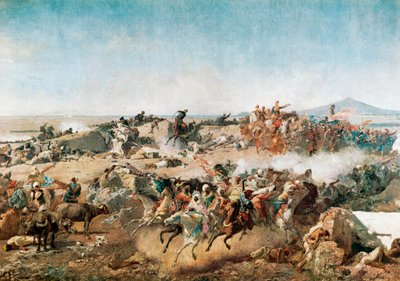 テトゥアンの戦い（テトゥアン 作： Mariano Fortuny y Marsal