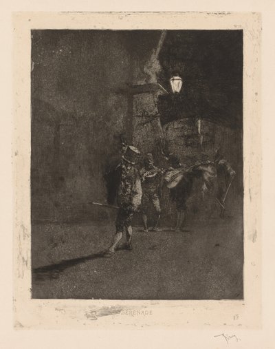 セレナーデ。 作： Mariano José María Bernardo Fortuny y Carbó