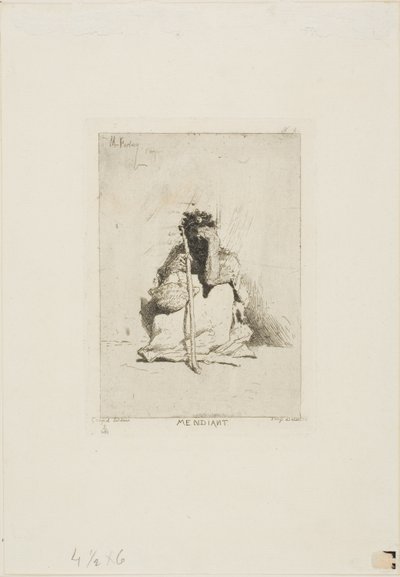 物乞い 作： Mariano Fortuny y Marsal