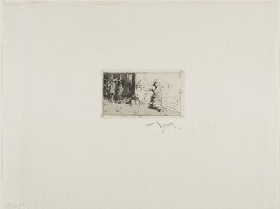 セビリアの通り 作： Mariano Fortuny y Marsal