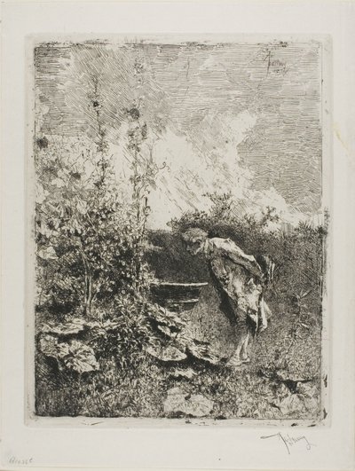 ガーデン愛好家 作： Mariano Fortuny y Marsal