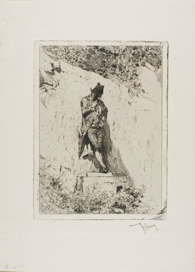 瞑想 作： Mariano Fortuny y Marsal