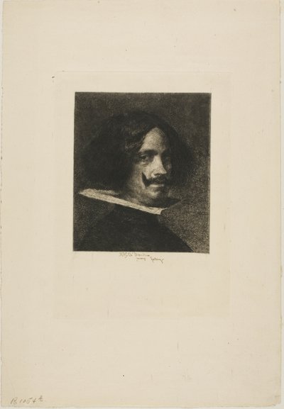 ベラスケスの肖像 作： Mariano Fortuny y Marsal