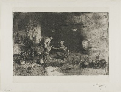 モロッコの靴職人 作： Mariano Fortuny y Marsal