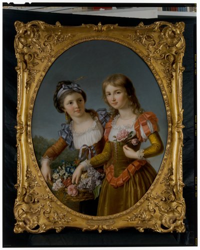 二人の姉妹 作： Marie Victoire Lemoine