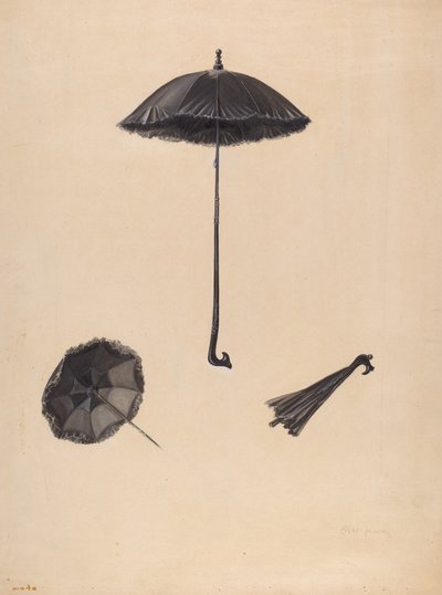 日傘、c。 1938年。 作： Marie Alain