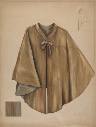 クエーカー・ケープ、1937年頃 作： Marie Alain