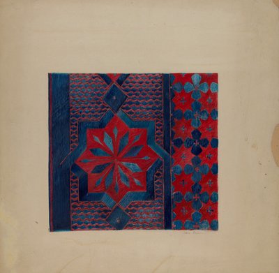 下布、1938年頃。 作： Marie Alain
