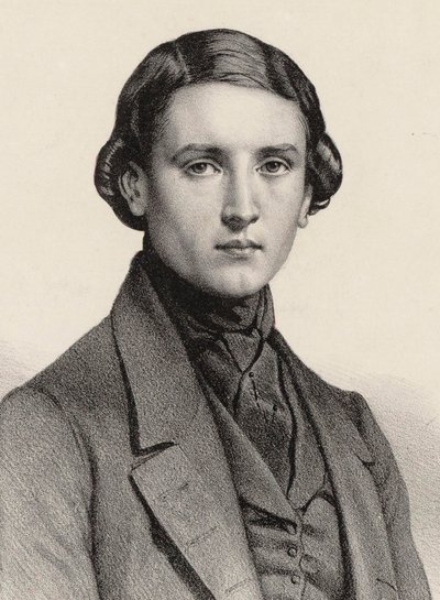 オルガン奏者・作曲家であるルイ・ジェームズ・アルフレッド・ルフェーブル＝ウェリの肖像 1817-1869, 1840. 作： Marie Alexandre Menut Alophe