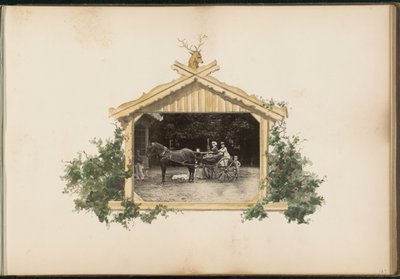 マダムBのアルバム、1870年代。 作： Marie Blanche Hennelle Fournier
