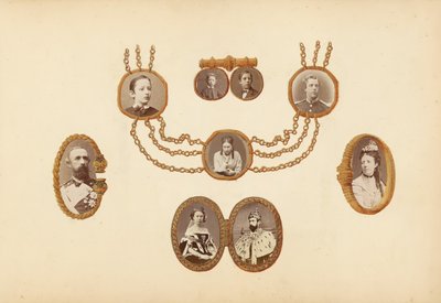 マダムBのアルバム、1870年代。 作： Marie Blanche Hennelle Fournier