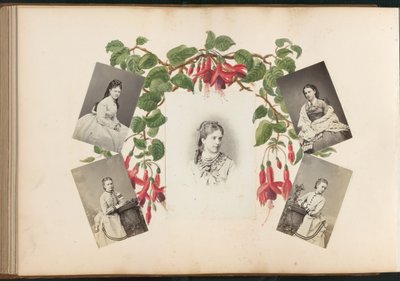 マダムBのアルバム、1870年代。 作： Marie Blanche Hennelle Fournier