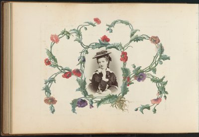マダムBのアルバム、1870年代。 作： Marie Blanche Hennelle Fournier