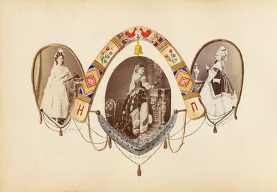 マダムBのアルバム、1870年代。 作： Marie Blanche Hennelle Fournier