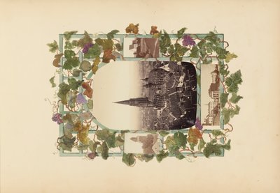 マダム B アルバム、1870 年代。 作： Marie Blanche Hennelle Fournier