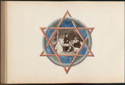 マダム B アルバム、1870 年代。 作： Marie Blanche Hennelle Fournier
