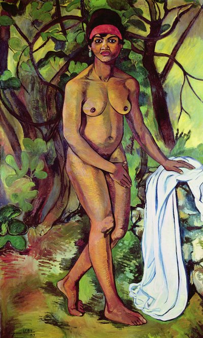 mulher negra nua 作： Marie Clementine (Suzanne) Valadon