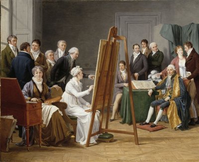 マダム・ヴィンセントのアトリエでの時間 作： Marie Gabrielle Capet