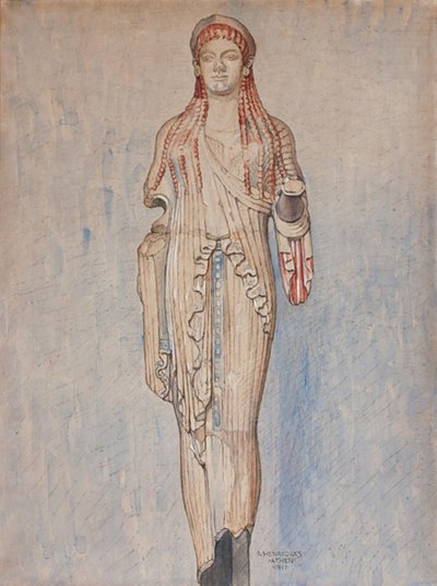コレ (アクロポリス博物館 inv. 685) 作： Marie Henriques
