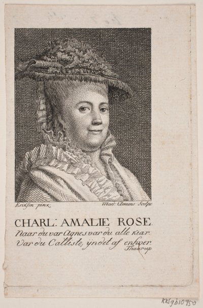 シャーロット・アマリー・ローズ 作： Marie Jeanne Clemens
