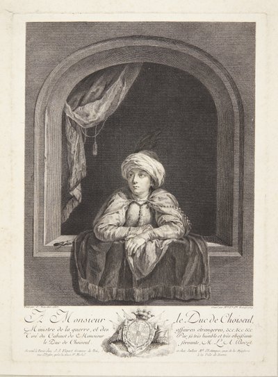 窓辺にターバンを巻いた男の子 作： Marie Louise Adélaïde Boizot