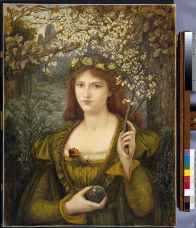 マドンナ・ピエトラ・デッリ・スクロヴィーニ 作： Marie Spartali Stillman