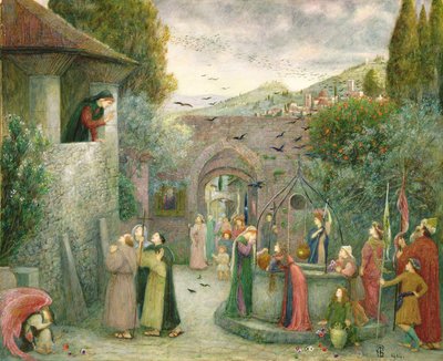 ピルグリム・フォーク 作： Marie Spartali Stillman