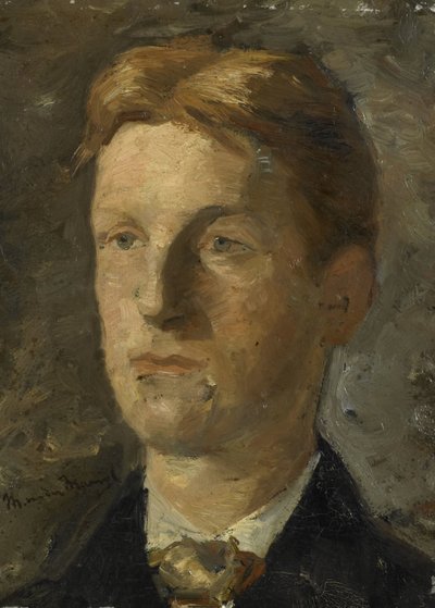 エイドリアン・ピット (1860-1944)。 アムステルダムのオランダ歴史芸術博物館の館長 作： Marinus van der Maarel