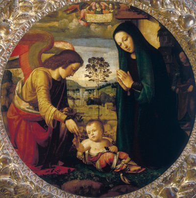 神聖な家族 作： Mariotto Albertinelli