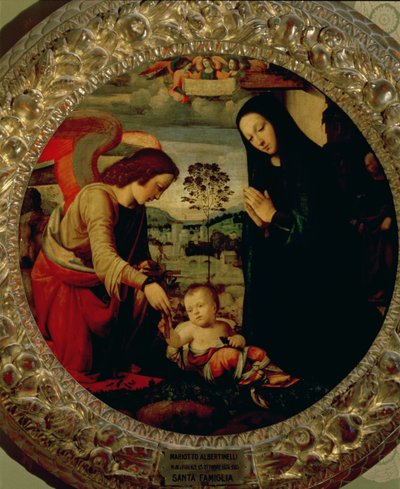 聖家族 作： Mariotto Albertinelli