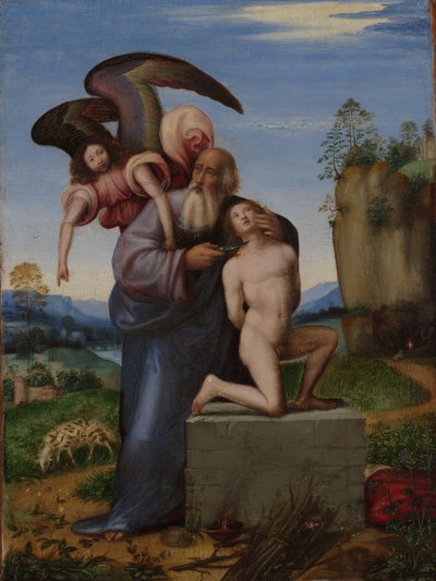 イサクの犠牲 作： Mariotto Albertinelli