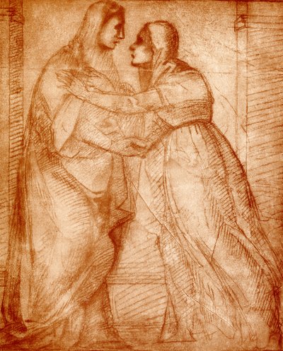 メアリーの訪問 作： Mariotto Albertinelli