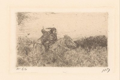 ライダー 作： Marius Bauer (signed by artist)