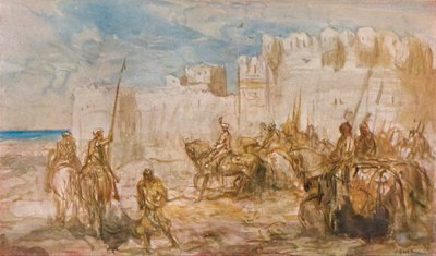 キャバルリー」、1910年頃 作： Marius Bauer