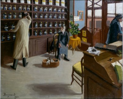 薬局 作： Marius Borgeaud