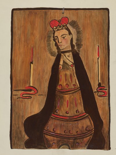 祭壇画、1937年頃 作： Marjery Parish