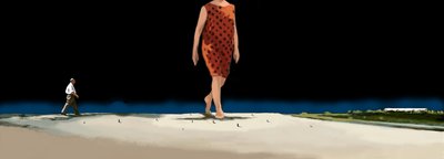 Night Lives Scene 13, 2016（デジタルメディア 作： Marjorie Weiss