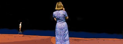 夜の生活シーン 5, 2016 (デジタルメディア) 作： Marjorie Weiss