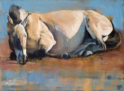 Blue Sky Day、（Przewalski）、2014年、 作： Mark Adlington