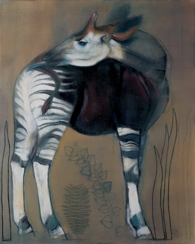 オカピ、2005 作： Mark Adlington