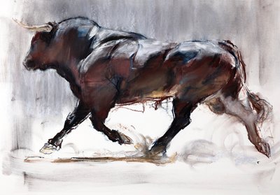 ランニング・ブル、2022 作： Mark Adlington