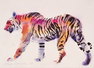 Stripey（紙にインクとトイレ） 作： Mark Adlington