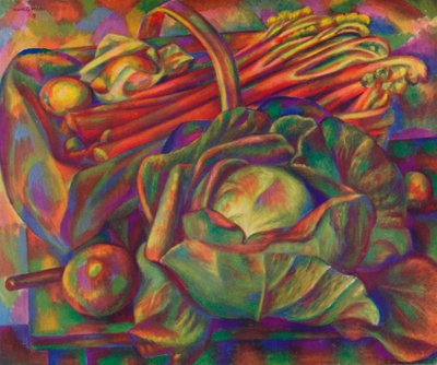 キャベツとルバーブサボイグリーン、1929 1930 作： Mark Gertler