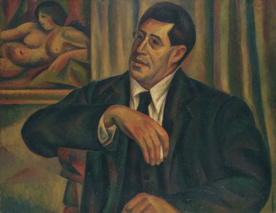 コテリアンスキーの肖像画 作： Mark Gertler