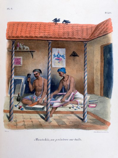 生地画家、1828 作： Marlet et Cie