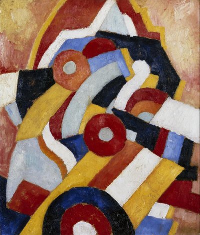 抽象化 作： Marsden Hartley