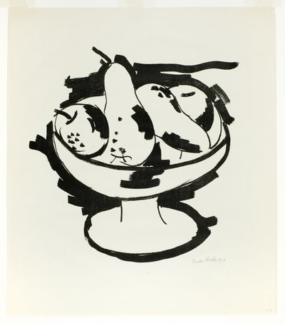 フルーツボウル 作： Marsden Hartley