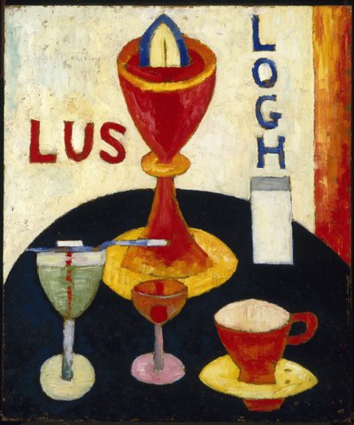 魅力的な飲み物 作： Marsden Hartley